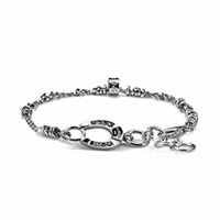 Bracciale Maria Cristina Sterling Uomo in Argento Zirconia G1618 - G1618